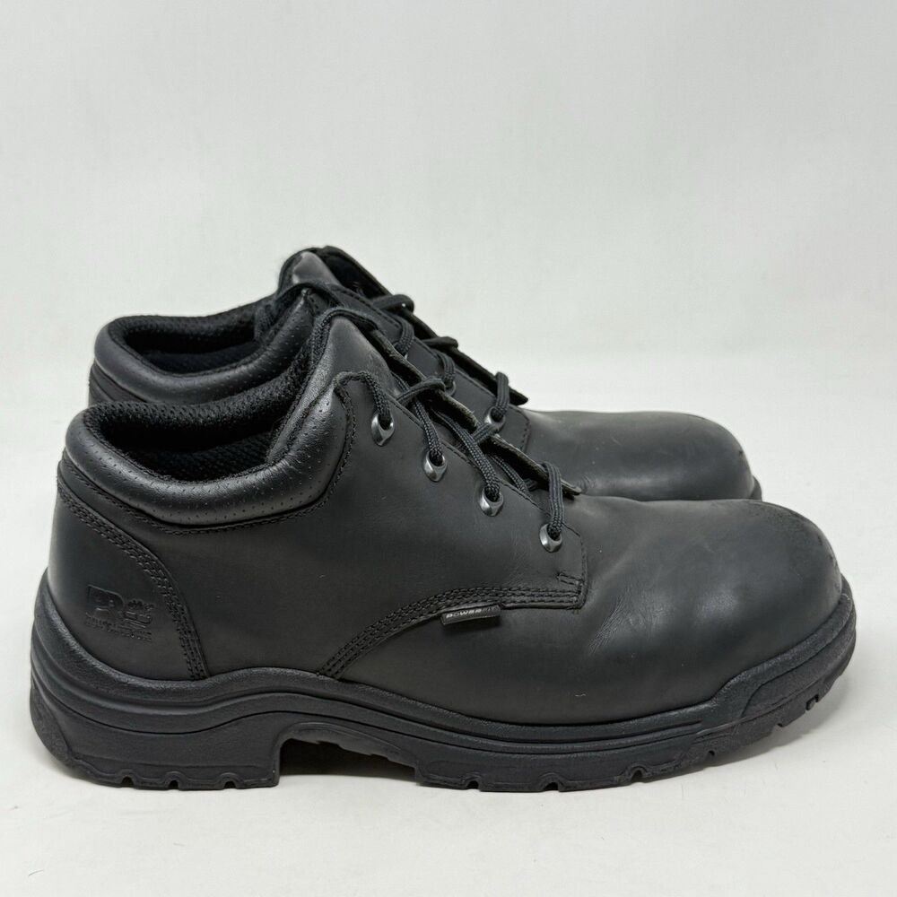 Timberland Pro Titan EV Composite Safety Toe Oxford Work Shoes Mens 10 M Black